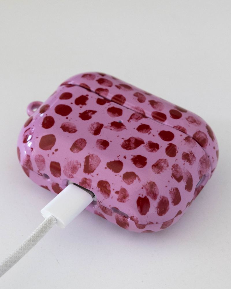 Coque AirPods à imprimé botanique