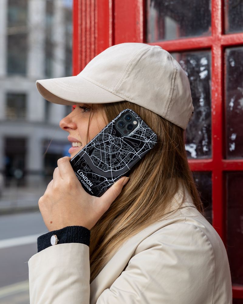 Coque de smartphone CityMarble™ avec plan de ville