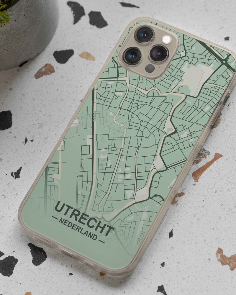Coque de smartphone CityMarble™ avec plan de ville